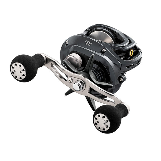 Daiwa Lexa 300 Baitcasting Reel - Hyper Speed - Dual Paddle Handle [LX300H]