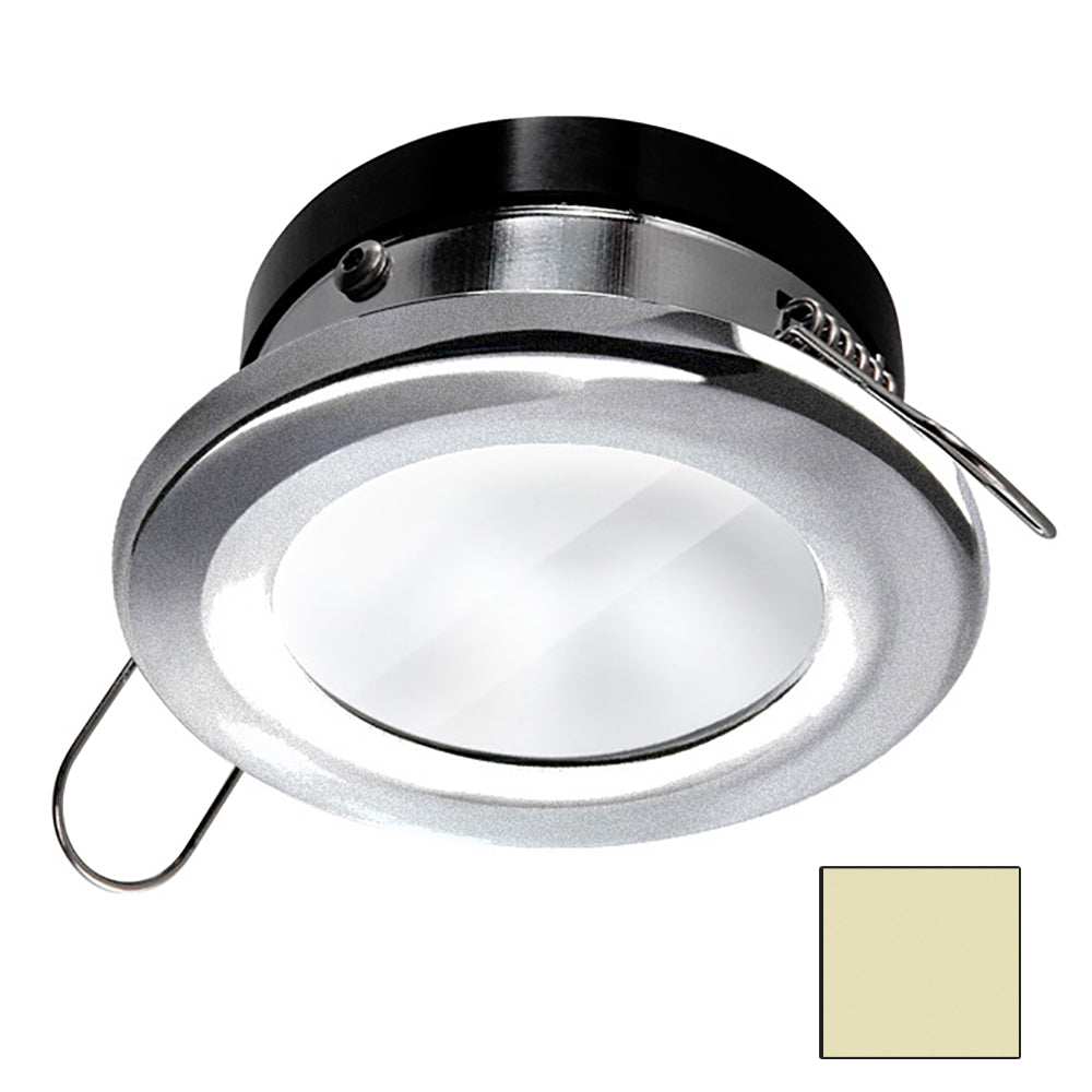 i2Systems Apeiron 4.5W Spring Mount Light Round - Warm White - Brushed Nickel Finish [AP-4W-30K-PW41]