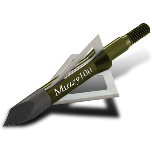 Muzzy Broadheads Bad to the Bone 100 Grain - 1 3/16 - 3 Blade