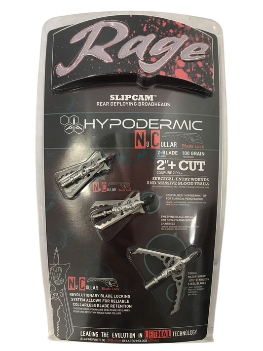 Rage Hypodermic NC Compound Broadhead - 100 Grain