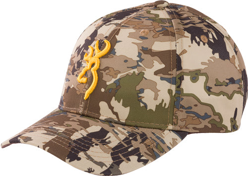 Browning Rimfire Cap Buckmark - Logo Auric Camo Velcro