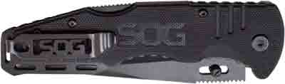 Sog Knife Salute Hardcased - Black 3.6" Blade