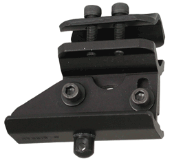 Harris No.4 Barrel Clamping - Bipod Mount Black