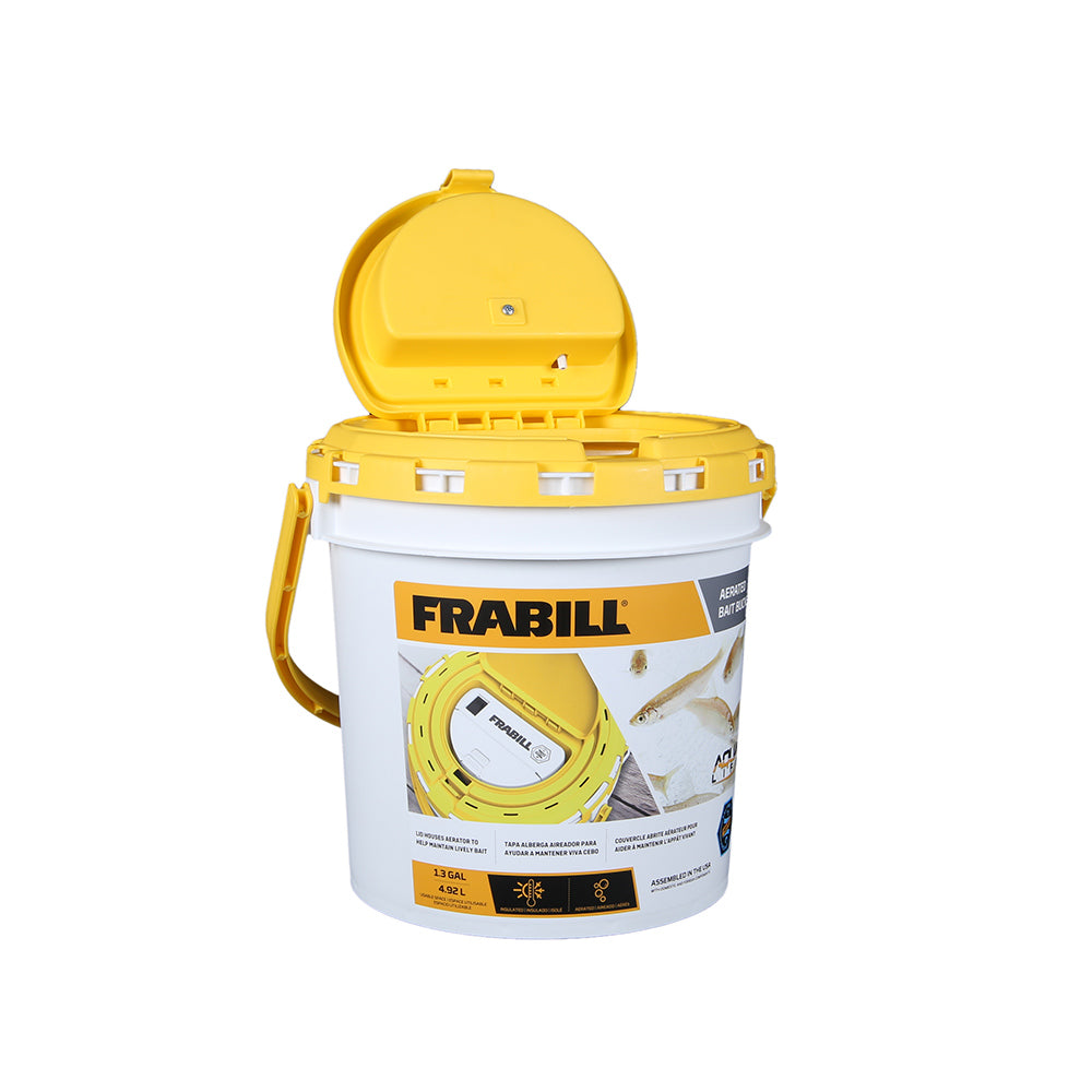 Frabill Dual Bait Bucket with Aerator