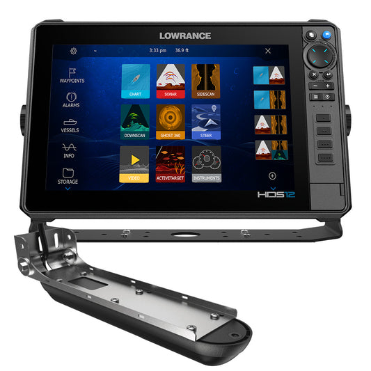 Lowrance HDS PRO 12 - w/ Preloaded C-MAP DISCOVER OnBoard  Active Imaging HD Transducer [000-15987-001]