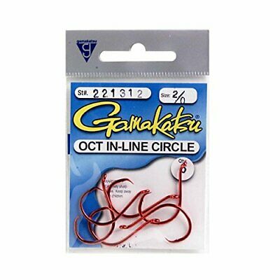 Gamakatsu Circle Inline Point Octopus Fish Hooks