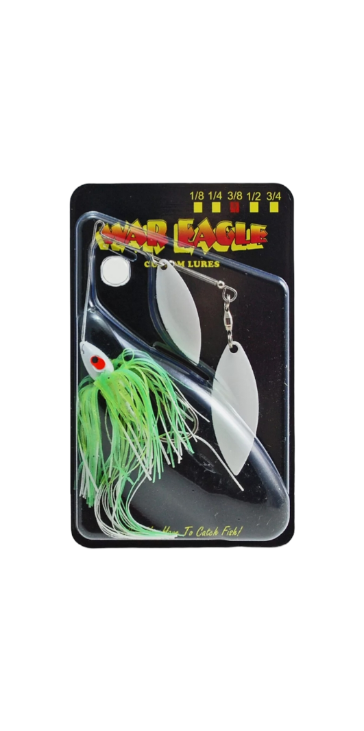 War Eagle Nickel Spinnerbait Double Willow