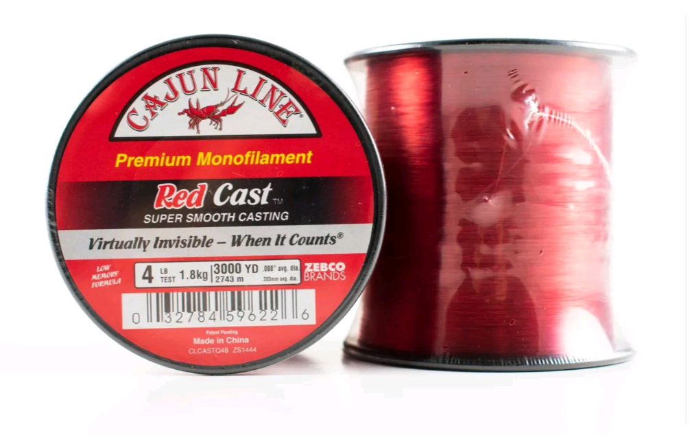 Cajun Red Cast Fishing Line