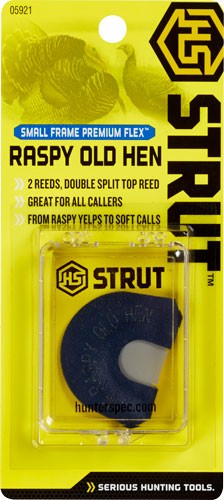 Hs Strut Turkey Call Diaphragm - Prem Flex Raspy Old Hen Small