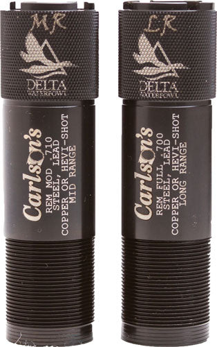 Carlsons Choke Tube Waterfowl - 2pk 12ga M-l-range Rem Choke