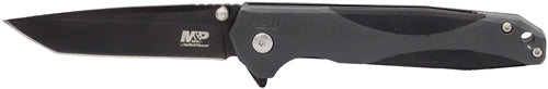 S&w Knife M&p M2.0 2-tone Clip - Folder 3.5" Tanto Fngr Flipper