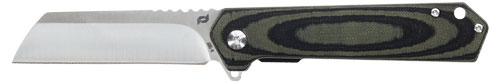 Schrade Knife Lateral Folder - 3.25" Aus-10 Od Green-lam