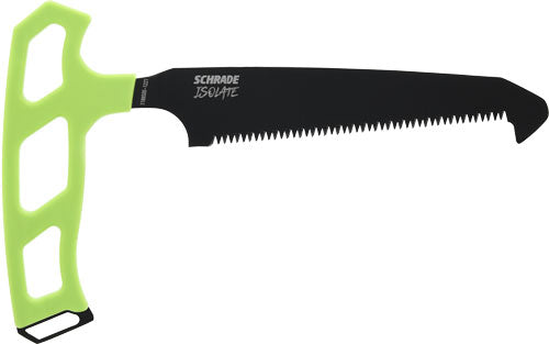 Schrade Knife Isolate Large - Bone Saw 5" Sk5 Black-green