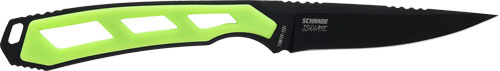 Schrade Knife Isolate Caper - Fixed 3" Aus-10 Black-green