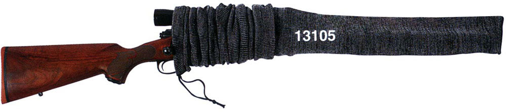 Allen Gun Sock 52" Knit Gray - Oversized Scoped & Non-scoped