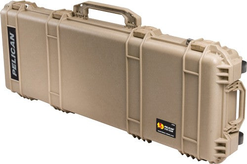 Pelican 1720 Protector Case W- - Wheels 3 Pc Foam 42" Guns Tan