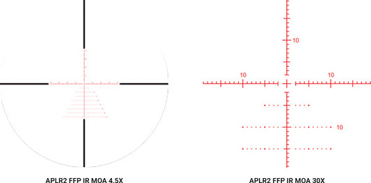 Athlon Scope Ares Etr 34mm - 4.5-30x56 Sf Ir Aplr2 Moa Ffp