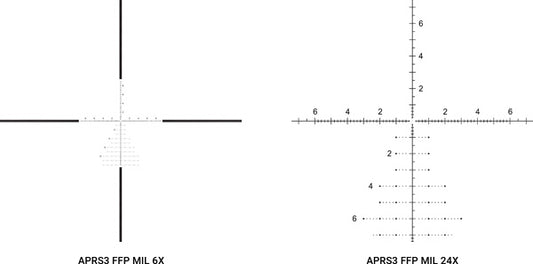 Athlon Scope Midas Tactical - 6-24x50 Sf Aprs3 Mil 30mm Ffp