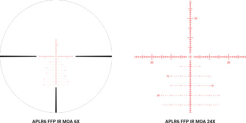 Athlon Scope Helos Btr G2 34mm - 6-24x56 Sf Ir Aplr6 Moa Ffp