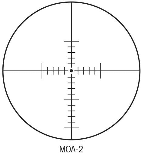 Sightron Scope Siii 6-24x50 Lr - Moa-2 Tac Knobs 30mm Sf Matte