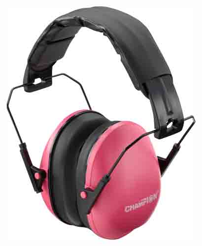 Champion Slim Ear Muffs - Passive 21db Pink