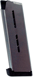 Wilson Magazine Officer .45acp - 7rd W-std. Pad Stainless