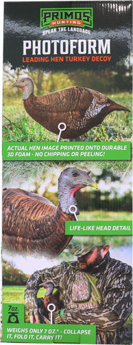 Primos Turkey Decoy Photoform - Leading Hen