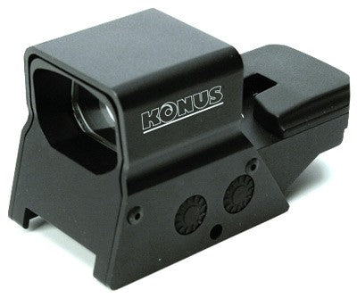 Konus Red-grn Dot Sightpro R8 - 2-5moa 1x27 8-retic Dual Rail