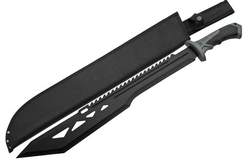 Szco Rite Edge 20" Macho - Machete Black W-sheath 25" Oal