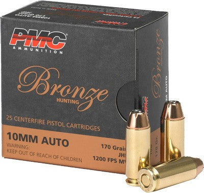 Pmc 10mm Auto 170gr Jhp - 25rd 20bx-cs