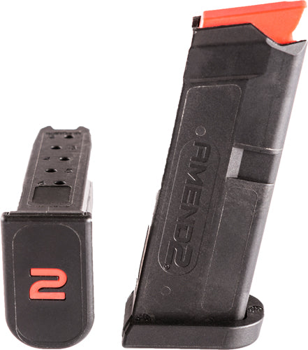 Amend2 Magazine Glock 42 - 6rd Polymer Black