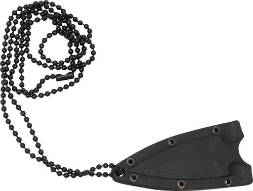 Abkt Elite Neck Knife 1.25" - Blade W- Sheath & Neck Chain