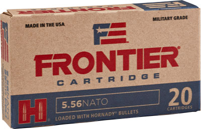 Frontier 5.56mm Nato 75gr Bthp - 20rd 25bx-cs Match