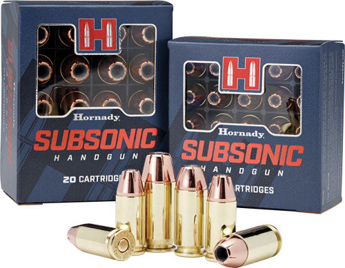 Hornady Subsonic 40 Sw 180gr - 20rd 10bx-cs Xtp