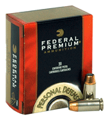 Federal Premium 40 Sw 165gr - 20rd 25bx-cs Hydra-shok Jhp