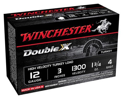 Winchester Suprme Trky 12ga 3" - 10rd 10bx-cs 1300fps 1.75oz #4