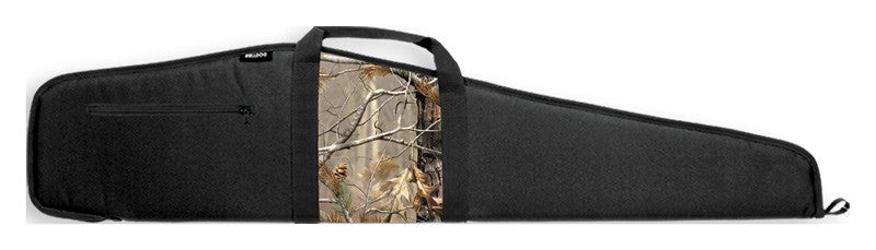 Bulldog Deluxe Rifle Case 48" - Black W- Aphd Camo Panel