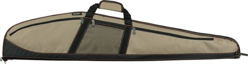 Bulldog Plus Rifle Case  48" - Khaki W- Black 3 Pockets