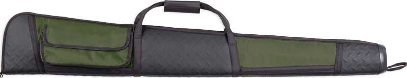 Bulldog Armor Shotgun Case 52" - Green W- Blk Extra Thick Pad