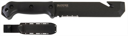 Ka-bar Becker Tac Tool - 7" Serrated W-plastic Sheath