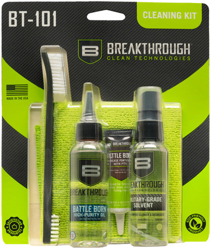 Breakthrough Basic Kit 2oz - Solvt & Oil Micro Twl Nylon Br