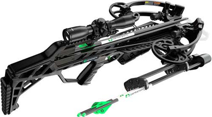 Centerpoint Xbow Wrath 430sc - Silent Crank Adj Stk 430fps Bk