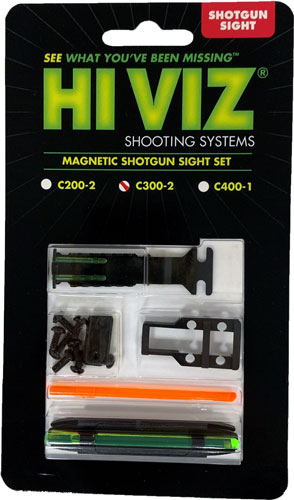 Hiviz Shotgun Deer-turkey Set - C-series 5-16" Vent Rib