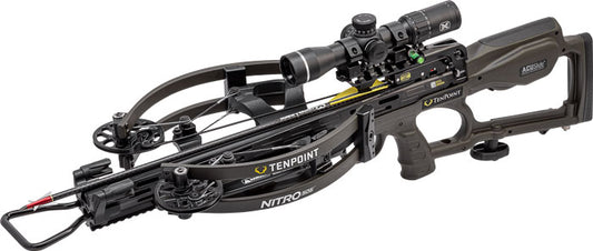 Tenpoint Xbow Kit Nitro 505 - Evo-x Acuslide 505fps Moss Grn