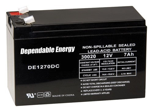 American Hunter Battery - Rechargeable 12v 7amp Tab Top