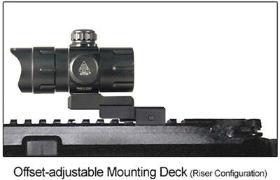 Utg Red Dot 4.0 Moa Dot 38mm - With Integral Qd Mount