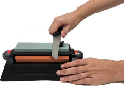 Accusharp Tri-stone Sharpening - System