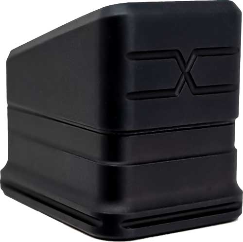 Faxon Magazine Extension - Plus 5 Black For Glock 19