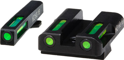 Hiviz Litewave H3 Tritium Lite - Pipe Set Glock Models 10mm-45g