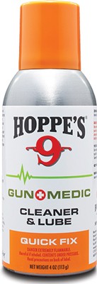 Hoppes Gun Medic 4 Oz. Cleaner - & Lube Bio-based Formula Aersl